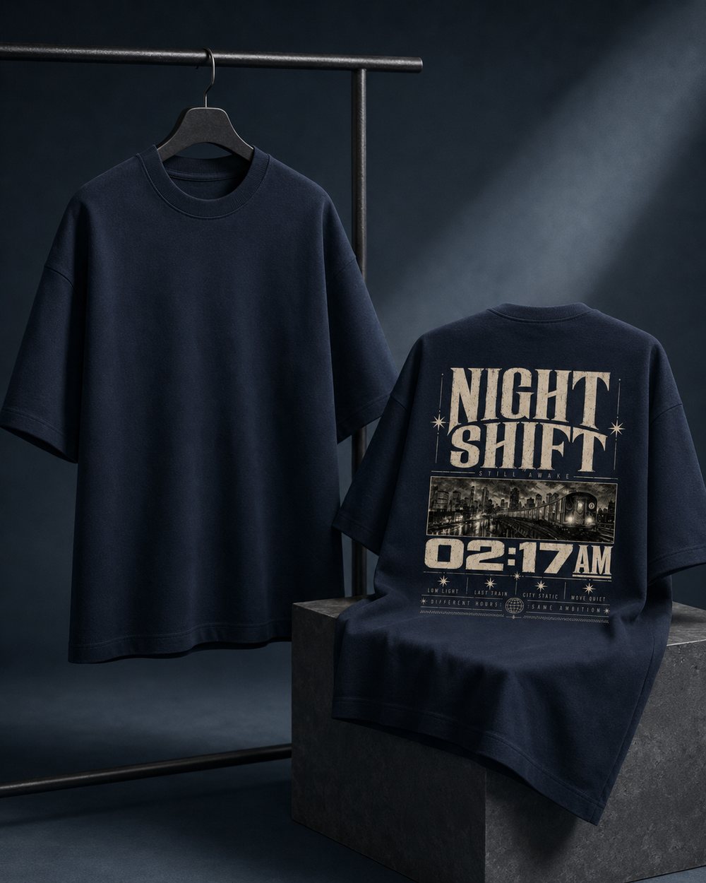 TZCP Night Shift Oversized Tee