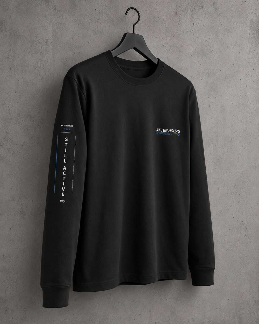 Night Shift Full Sleeve Tee — Dark Pack