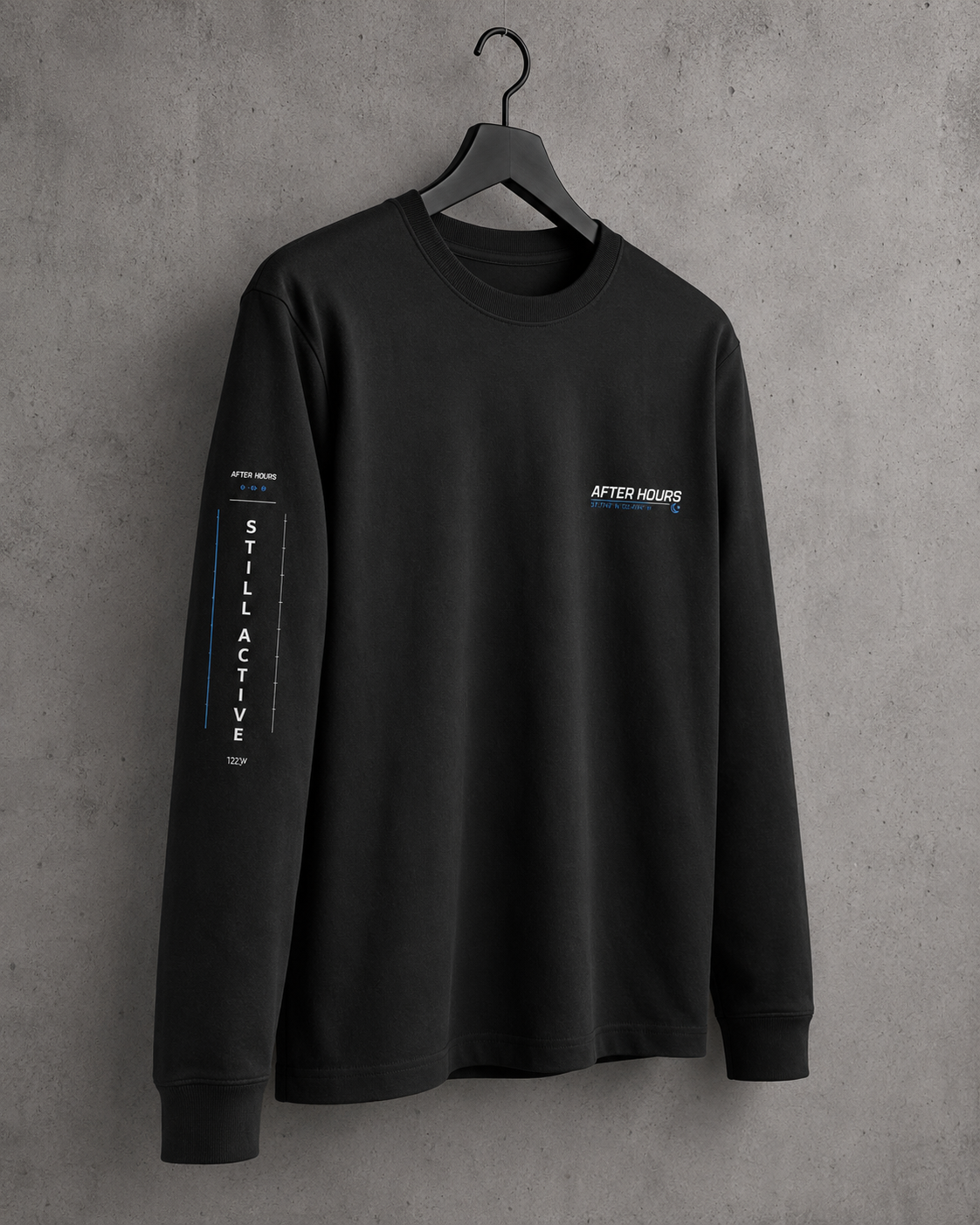 Night Shift Full Sleeve Tee — Dark Pack
