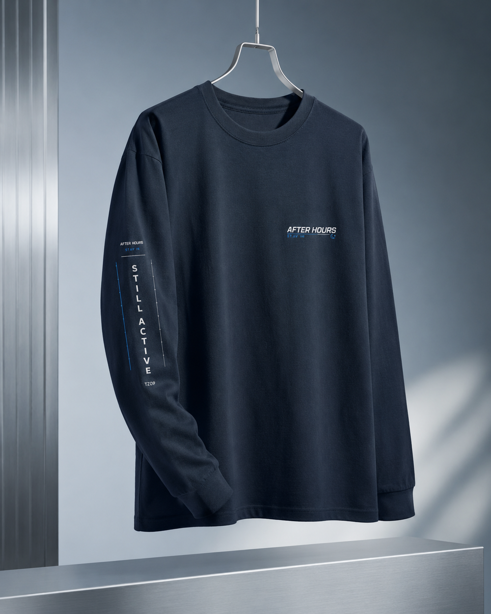 Night Shift Full Sleeve Tee — Dark Pack