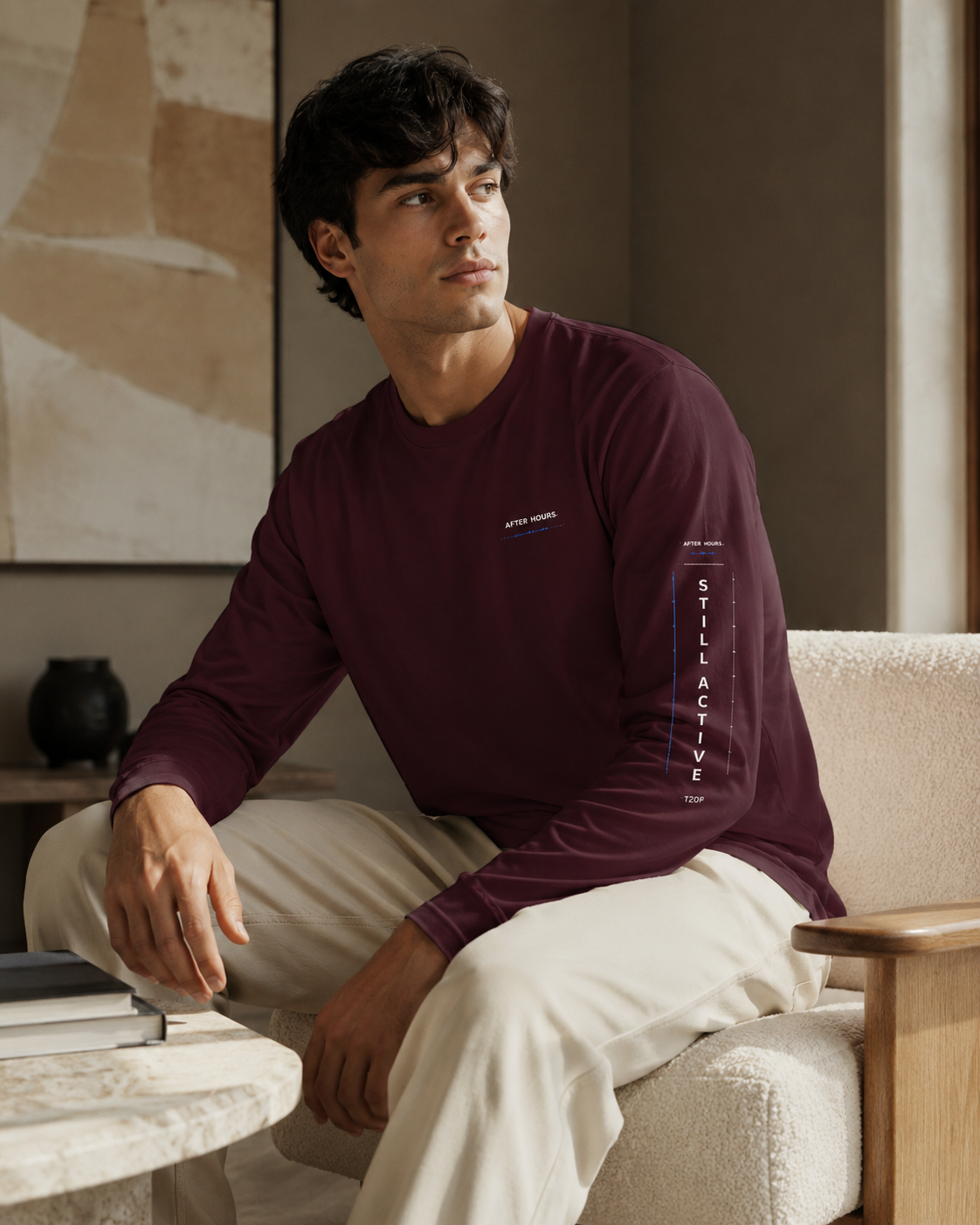 Night Shift Full Sleeve Tee — Dark Pack
