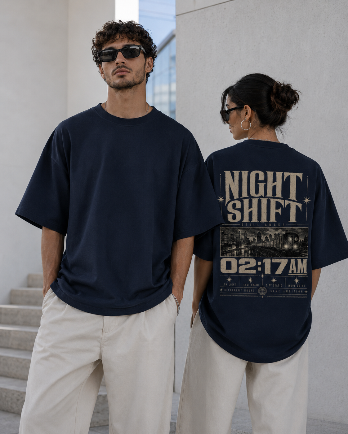 TZCP Night Shift Oversized Tee